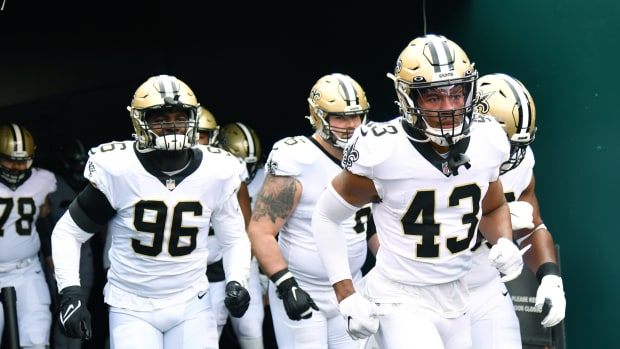 Saints safety Marcus Williams (43) could be a sought-after free agent target, especially of Eagles